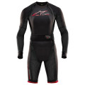 airbagová vesta TECH-AIR®10 system, ALPINESTARS (černá/červená/šedá, vel. S)