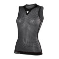 termotričko bez rukávů HERO NO SLEEVE MESH WOMEN, UNDERSHIELD, dámské (černá, vel. S/M)