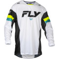 šaty LITE, FLY RACING - USA 2024 (bílá/černá/hi-vis, vel. S)