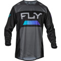 šaty KINETIC RELOAD, FLY RACING - USA 2024 (šedá/černá/modrá, vel. 2XL)