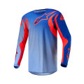 šaty FLUID LUCENT, ALPINESTARS (modrá/světle modrá/oranžová, vel. 2XL)