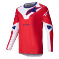 šaty RACER VEIL, ALPINESTARS (červená/bílá, vel. S)