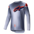 šaty SUPERTECH LIPAN, ALPINESTARS (šedá/oranžová fluo, vel. M)