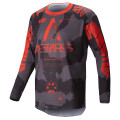 šaty RACER HOLLOW, ALPINESTARS (šedá camo/oranžová fluo, vel. S)