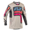 šaty LITE VICE, FLY RACING - USA 2025 (šedá/růžová, vel. 2XL)