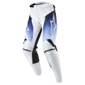 kalhoty RACER HOEN, ALPINESTARS (bílá/modrá, vel. 38)