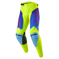 kalhoty RACER HOEN, ALPINESTARS (žlutá fluo/modrá/červená, vel. 28)