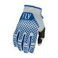 rukavice KINETIC, FLY RACING - USA 2023 (modrá/šedá, vel. 2XL)