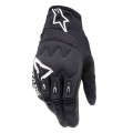 rukavice TECHDURA, ALPINESTARS (černá/bílá, vel. XL)