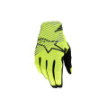 rukavice RADAR pro, ALPINESTARS (žlutá fluo, vel. S)