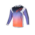 dres RACER HOEN KIDS, ALPINESTARS, dětský (světle šedá/gradient/černá, vel. 2XS)