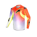 dres RACER LUCENT, ALPINESTARS, dětský (bílá/černá/žlutá fluo, vel. S)