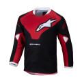 dětský dres RACER VEIL KIDS, ALPINESTARS, (černá/červená, vel. 2XS)