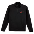 mikina MISSION 2 MIDLAYER, ALPINESTARS (černá/červená, vel. XL)