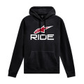 mikina RIDE 4.0, ALPINESTARS (černá/bílá/červená, vel. XL)