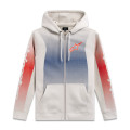 mikina ARISING HOODIE, ALPINESTARS (bílá offwhite/modrá/červená, vel. L)