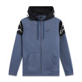 mikina VELOCITY HOODIE, ALPINESTARS (modrá/černá, vel. S)