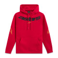 mikina ELLIPTIC HOODIE, ALPINESTARS (červená, vel. M)