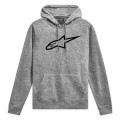 mikina AGELESS HOODIE 3, ALPINESTARS (šedá/černá, vel. M)