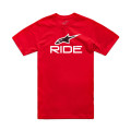 tričko RIDE 4.0 CSF, ALPINESTARS (červená/bílá/černá, vel. XL)