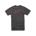 tričko AGELESS CLASSIC TEE krátký rukáv, ALPINESTARS (černá/červená, vel. L)