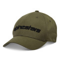 kšiltovka LINEAR HAT, ALPINESTARS (zelená/černá, vel. L/XL)