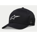 kšiltovka AGELESS WP TECH HAT, ALPINESTARS (černá/bílá, vel. S/M)