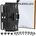 Černý neviditelný držák SPZ Plexiclick V1 Black (110 mm)