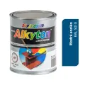 ALKYTON - Alkyduretanová antikorozní barva na kov 2v1 bez základu modrá tmavá 2,5L