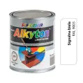 ALKYTON - Alkyduretanová antikorozní barva na kov 2v1 bez základu lesklá signální bílá 250ml